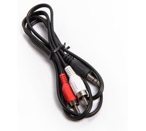 Кабель СИГНАЛ (1121) шнур 3,5Дж-2RCA 1,0 м