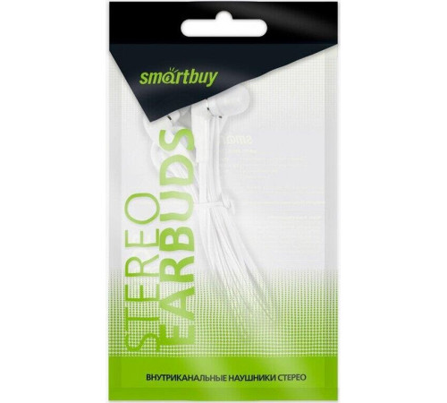 SMARTBUY (SBH-012) S4 белый (цветной пакет)