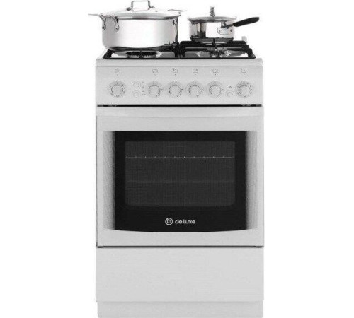 Плита газовая DE LUXE 5040.31Г (951400) бел.