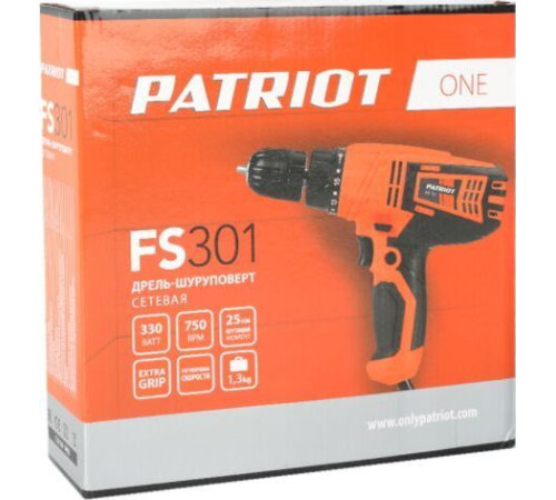 PATRIOT 120301403 FS301 Дрель-шуруповерт сетевая