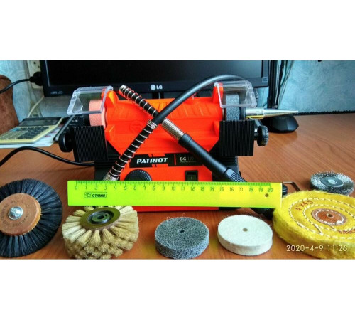 Станок точильный PATRIOT 160301503 BG 110 многофункциональный