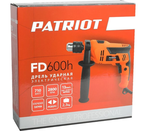 PATRIOT 120301440 FD 600h Дрель электрическая ударная