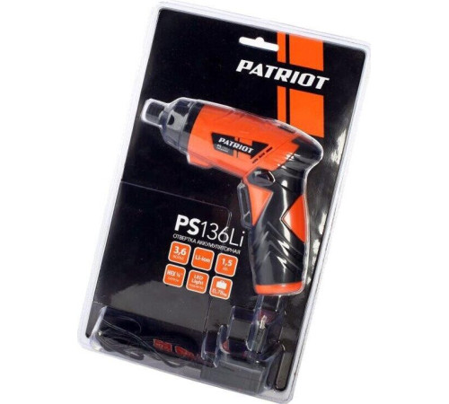 PATRIOT 180201303 PS 136 3,6В, 1аккум