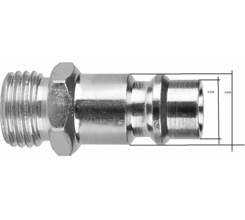 Пневмоинструмент PATRIOT 830901055 KIT 5В Набор окрасочного инструмента