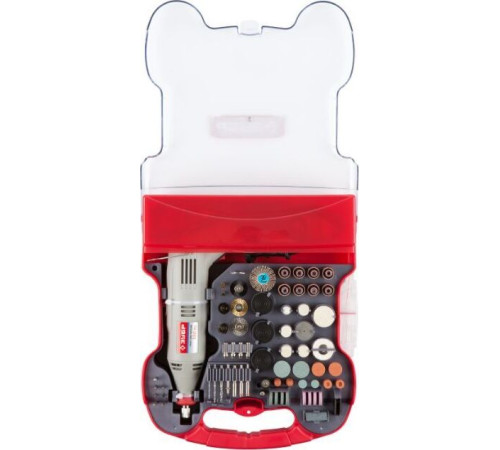 ЗУБР ЗГ-130ЭК H172 Гравер электрический с набором мини-насадок 172 шт