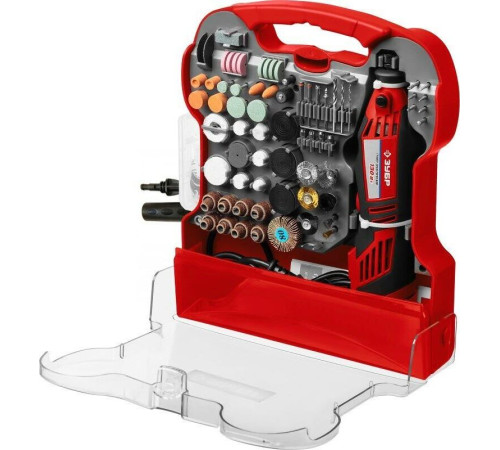 ЗУБР ЗГ-130ЭК H172 Гравер электрический с набором мини-насадок 172 шт