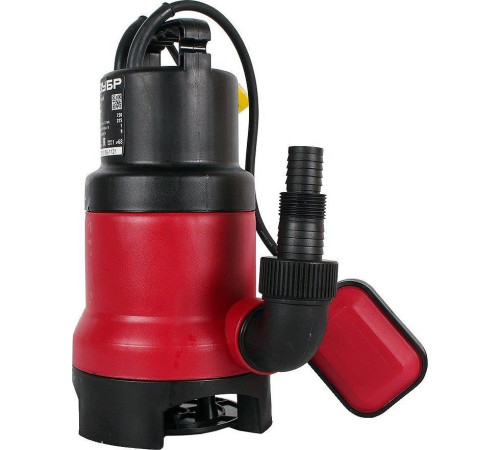 Дренажный насос ЗУБР НПГ-М1-750 Насос погружной дренажный для загрязненной воды