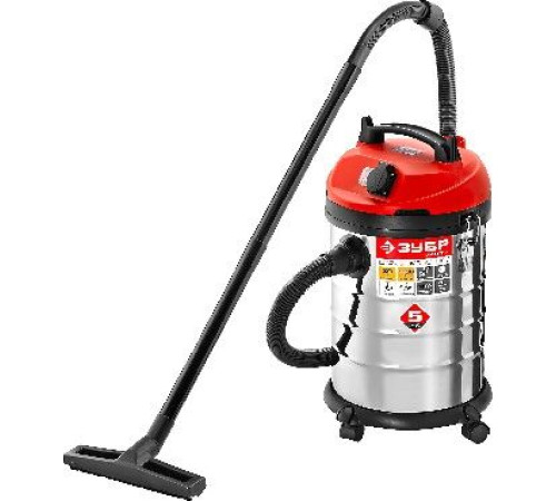 ЗУБР ПУ-30-1400 М3, строительный пылесос