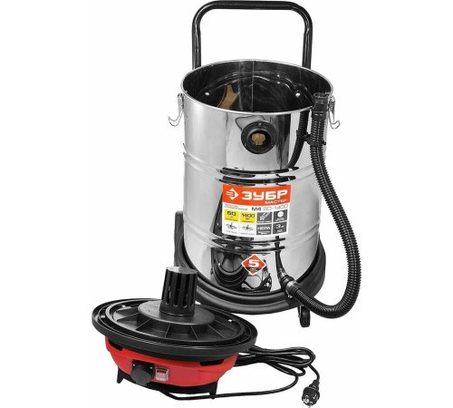 ЗУБР ПУ-60-1400 М4, строительный пылесос