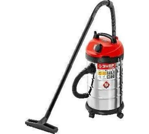 ЗУБР ПУ-60-1400 М4, строительный пылесос
