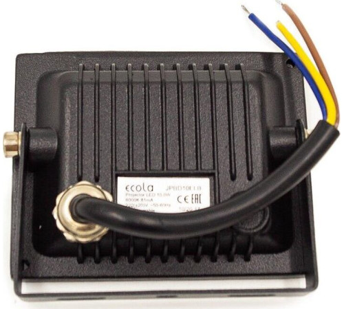 ECOLA JPBD10ELB PROJECTOR 10W/6000K/IP65 Черный