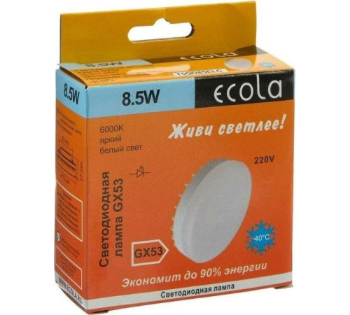 ECOLA T5QV10ELC GX53/10W/4200K