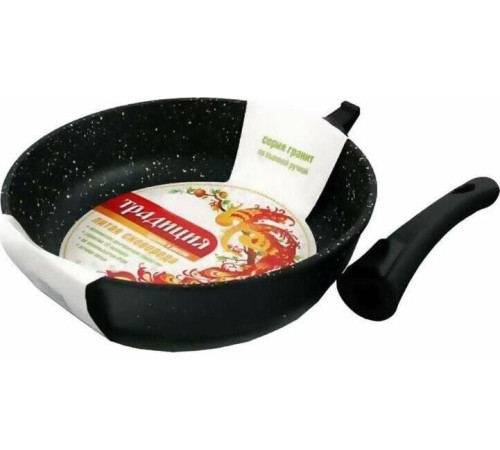 ТРАДИЦИЯ ТГ2205 а/пр литая 20см съемн/руч Гранит