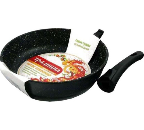 ТРАДИЦИЯ ТГ2285 а/пр литая 28см съемн/руч Гранит