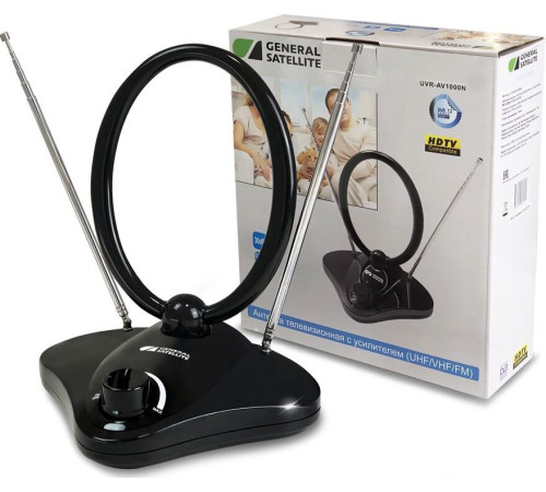 GENERALL SATELLITE UVR-AV1000N МВ+ДМВ черный