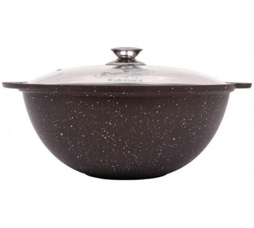 KUKMARA кмк47а а/пр литой 4,5л д/плова стекл/кр Кофейный мрамор
