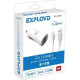 EXPLOYD EX-Z-583 micro USB 3.4А 2.4А+1А 2хUSB белый