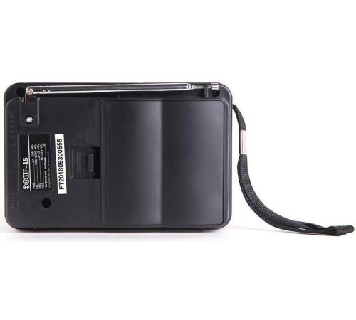 ЭФИР 15 УКВ 64-108МГц, СВ 530-1600КГц, КВ1,КВ2 бат. 2*R20(D)