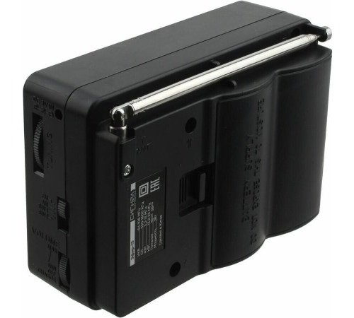 ЭФИР 15 УКВ 64-108МГц, СВ 530-1600КГц, КВ1,КВ2 бат. 2*R20(D)