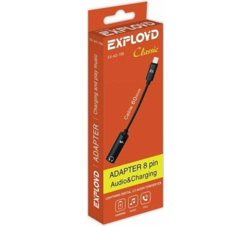 EXPLOYD EX-AD-758 8 Pin Classic черный