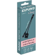 EXPLOYD EX-AD-761 Jack 3,5mm - 8 Pin Classic черный