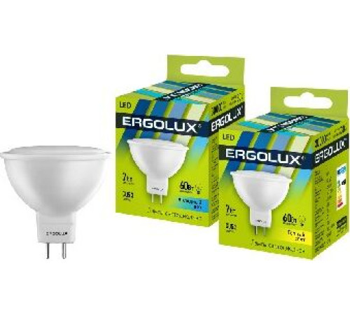 ERGOLUX (12159) LED-JCDR-7W-GU5.3-4К