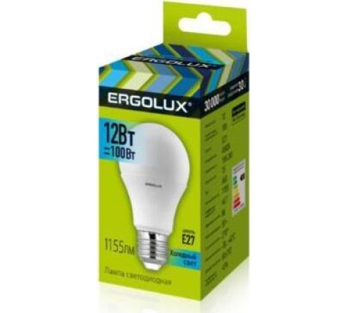 ERGOLUX (12150) LED-A60-12W-E27-3K