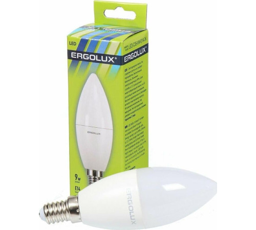 ERGOLUX (13167) LED-C35-9W-E14-3K