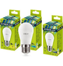 ERGOLUX (13176) LED-G45-9W-E27-3K