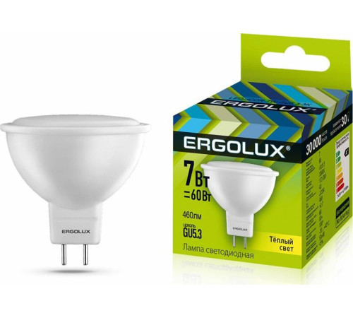 ERGOLUX (12158) LED-JCDR-7W-GU5.3-3K