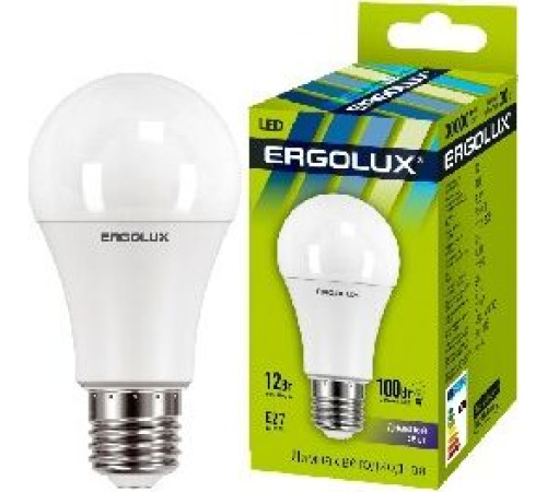 ERGOLUX (12880) LED-A60-12W-E27-6K