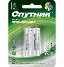 СПУТНИК Аккумулятор NI-MH HR6 2500 MAH