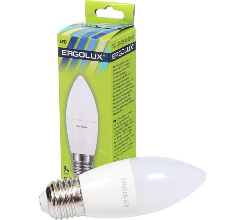 ERGOLUX (13170) LED-C35-9W-E27-3K