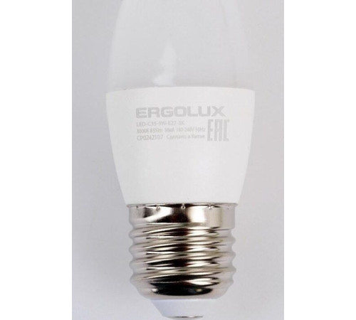 ERGOLUX (13170) LED-C35-9W-E27-3K
