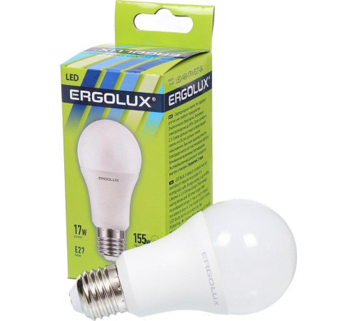 ERGOLUX (13181) LED-A60-17W-E27-6K