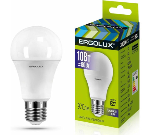 ERGOLUX (12879) LED-A60-10W-E27-6K
