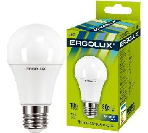 ERGOLUX (12879) LED-A60-10W-E27-6K