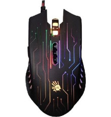 Мышь A4TECH Bloody Q82 черный/рисунок оптическая (3200dpi) USB игровая (8but)