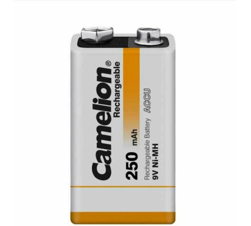CAMELION (5014) 9V-250mAh Ni-Mh BL-1 (NH-9V250BP1, аккумулятор,9В)