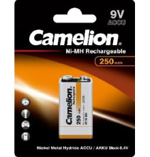 CAMELION (5014) 9V-250mAh Ni-Mh BL-1 (NH-9V250BP1, аккумулятор,9В)