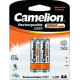 CAMELION (6107) AA-2500mAh Ni-Mh BL-2 (NH-AA2500BP2, аккумулятор,1.2В)