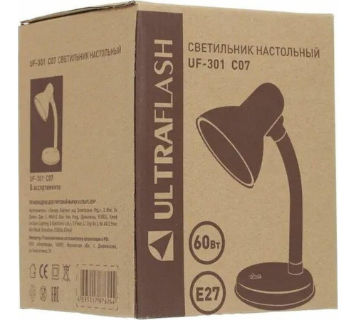 ULTRAFLASH (12356) UF-301 С02 230V/60W черный