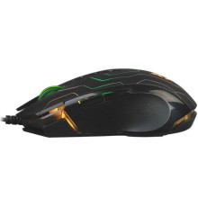 Игровая проводная мышь A4TECH X89 Maze оптическая (2400dpi) черная