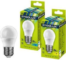 ERGOLUX (12145) LED-G45-7W-E27-4K