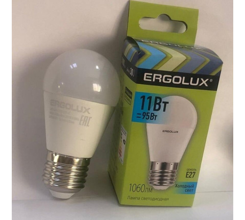 ERGOLUX (13177) LED-G45-9W-E27-4K