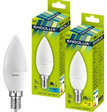 ERGOLUX (12134) LED-C35-7W-E14-3K