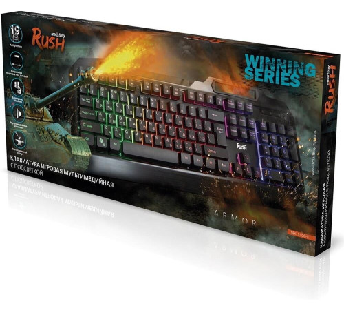 SMARTBUY (SBK-310G-K) RUSH Armor 310 USB черный