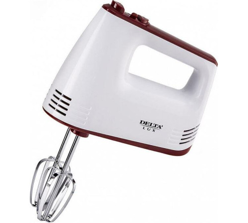 DELTA LUX DE-7700 белый с бордовым