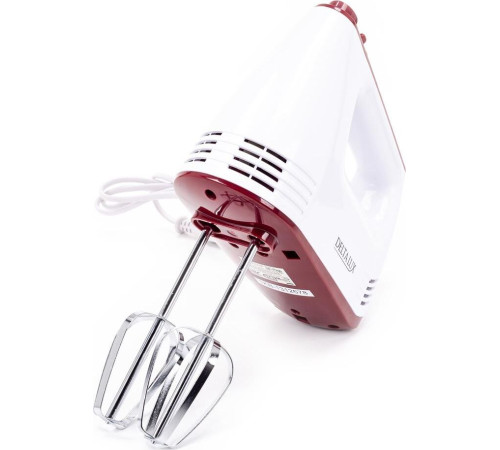 DELTA LUX DE-7700 белый с бордовым