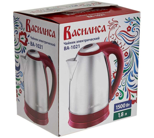 ВАСИЛИСА ВА-1021 нерж. красный